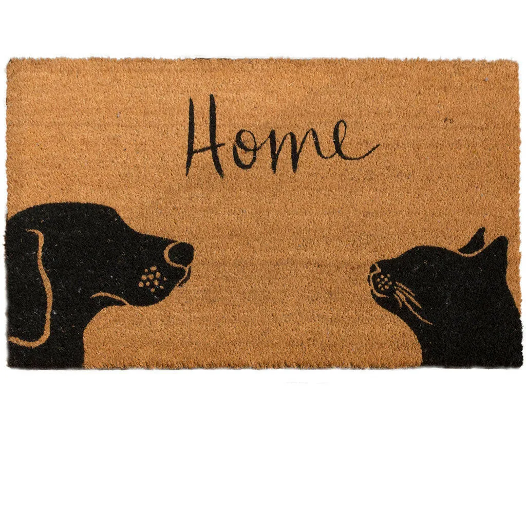 4 Cats & Dogs Two Pets   Home Rectangular Entrance Mat