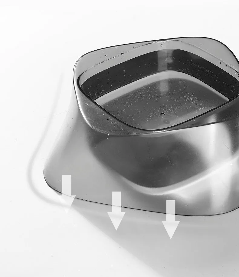 Anti-Spill Dog Cat Water Slow Drinking Bowl 1400ml