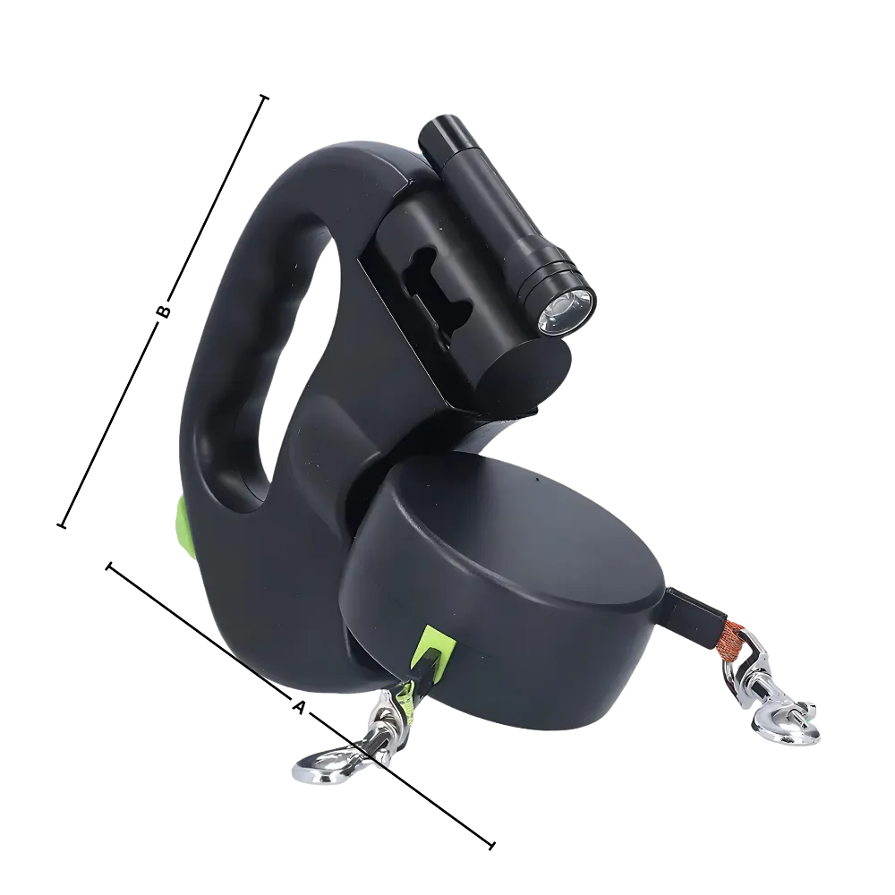 Anti-winding Retractable Dog Leash
