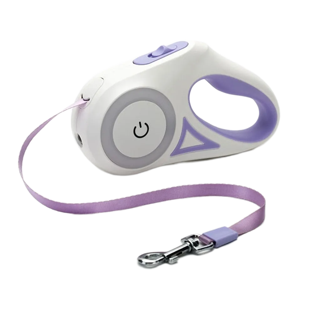 Automatic Retractable Lighting Dog Leash