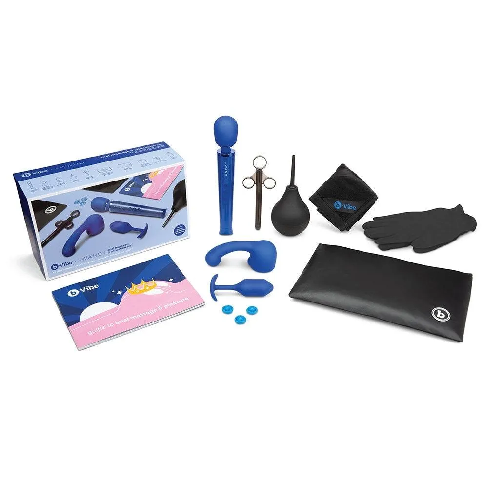 B-Vibe x Le Wand Anal Massage & Education Set