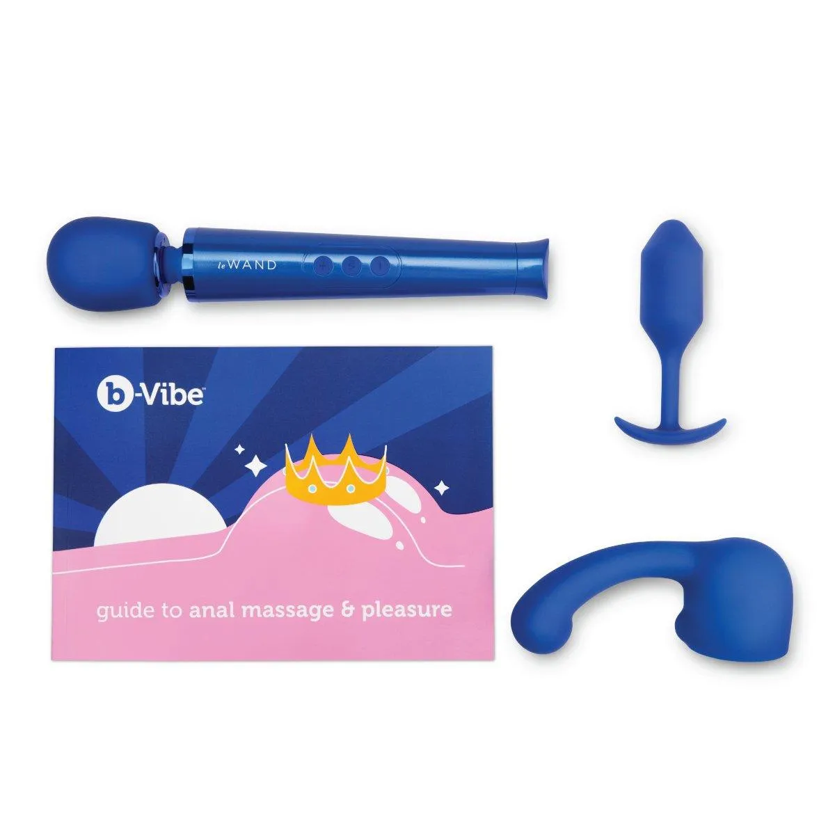 B-Vibe x Le Wand Anal Massage & Education Set