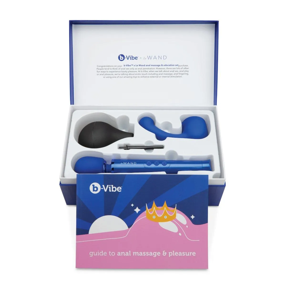 B-Vibe x Le Wand Anal Massage & Education Set