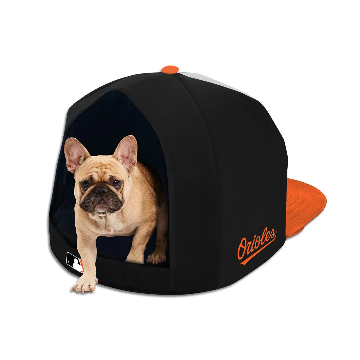 BALTIMORE ORIOLES NAP CAP PLUSH DOG BED