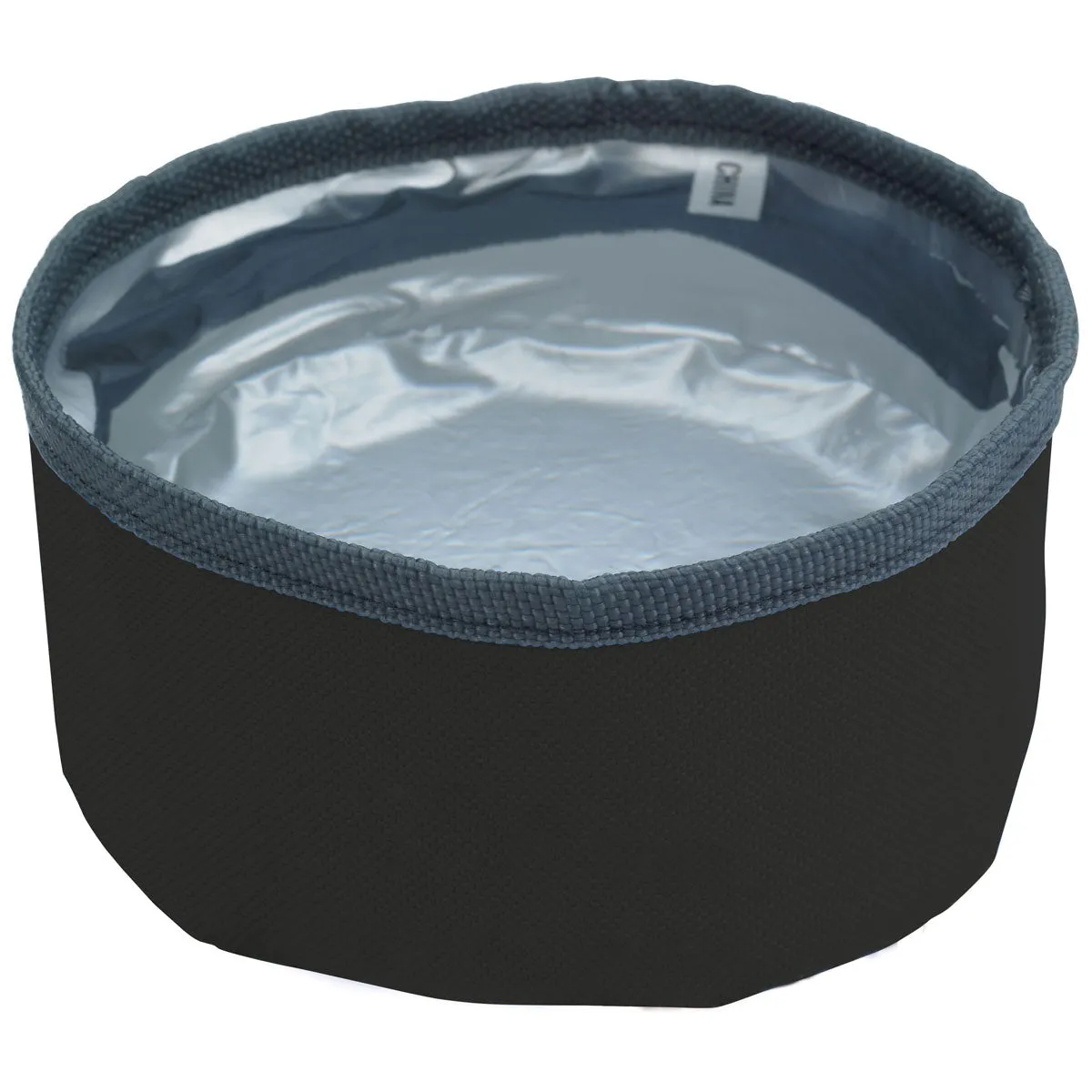 BIC Black Collapsible Pet Bowl