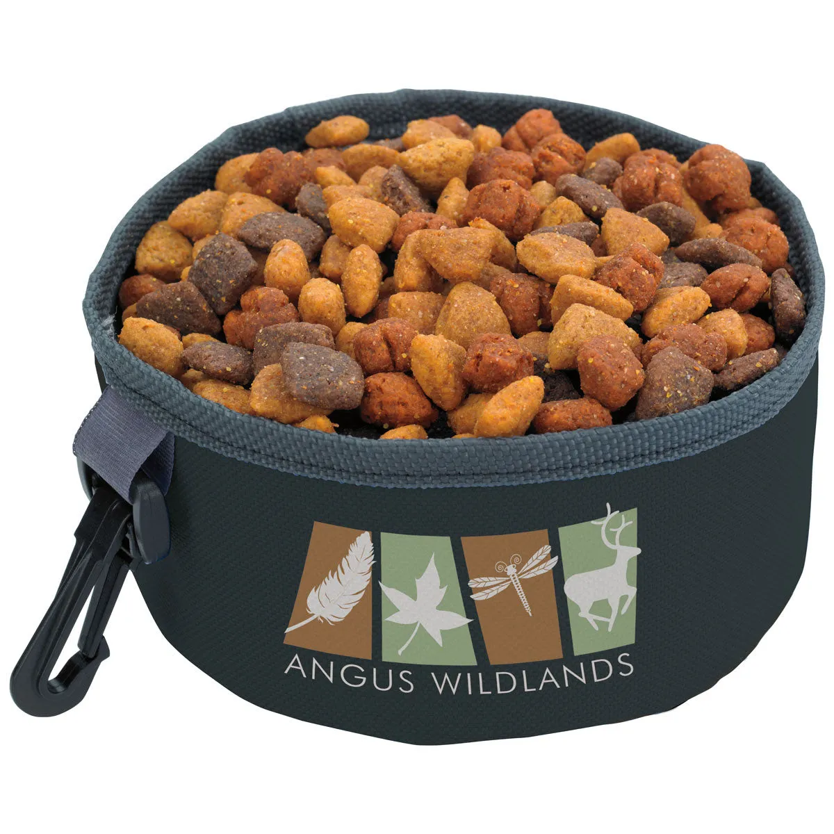 BIC Black Collapsible Pet Bowl