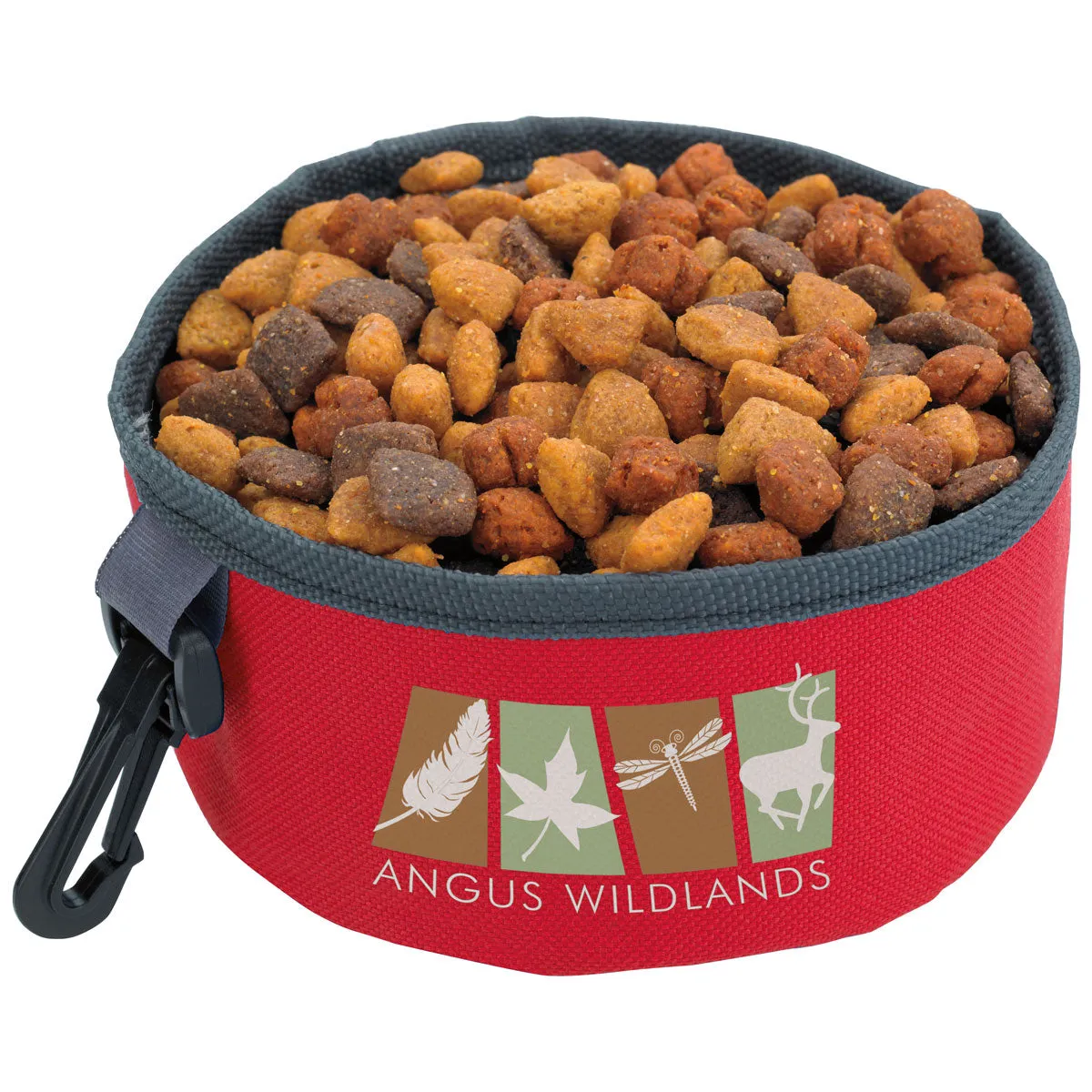BIC Red Collapsible Pet Bowl
