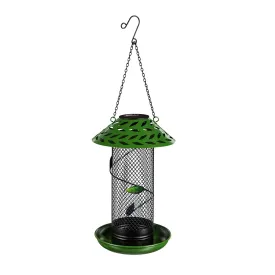 Bird Feeder Tube - Solar Mesh Leaves