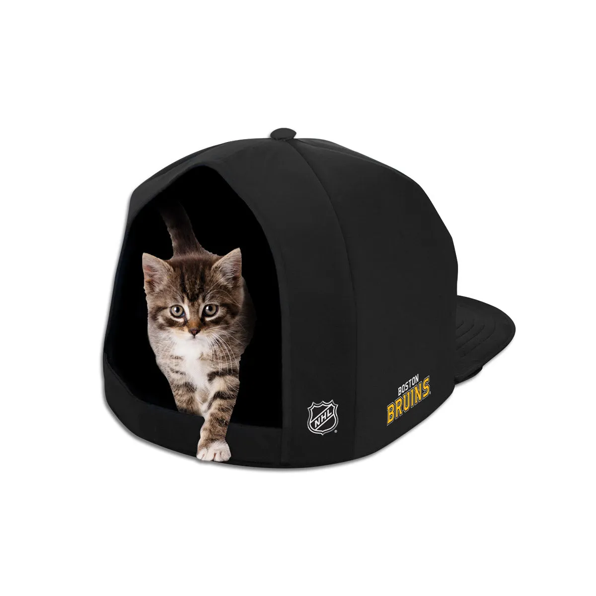 BOSTON BRUINS NAP CAP PLUSCH DOG BED