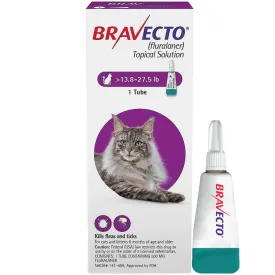 Bravecto Topical Solution for Cats 13.8-27.5 lbs