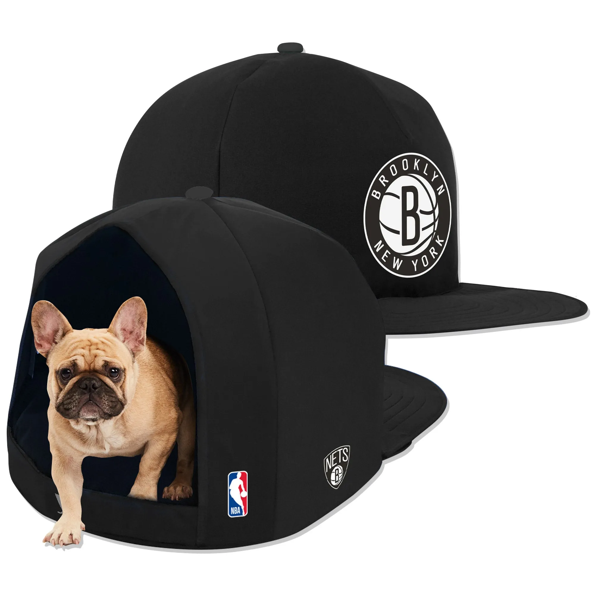 BROOKLYN NETS NAP CAP PLUSH DOG BED