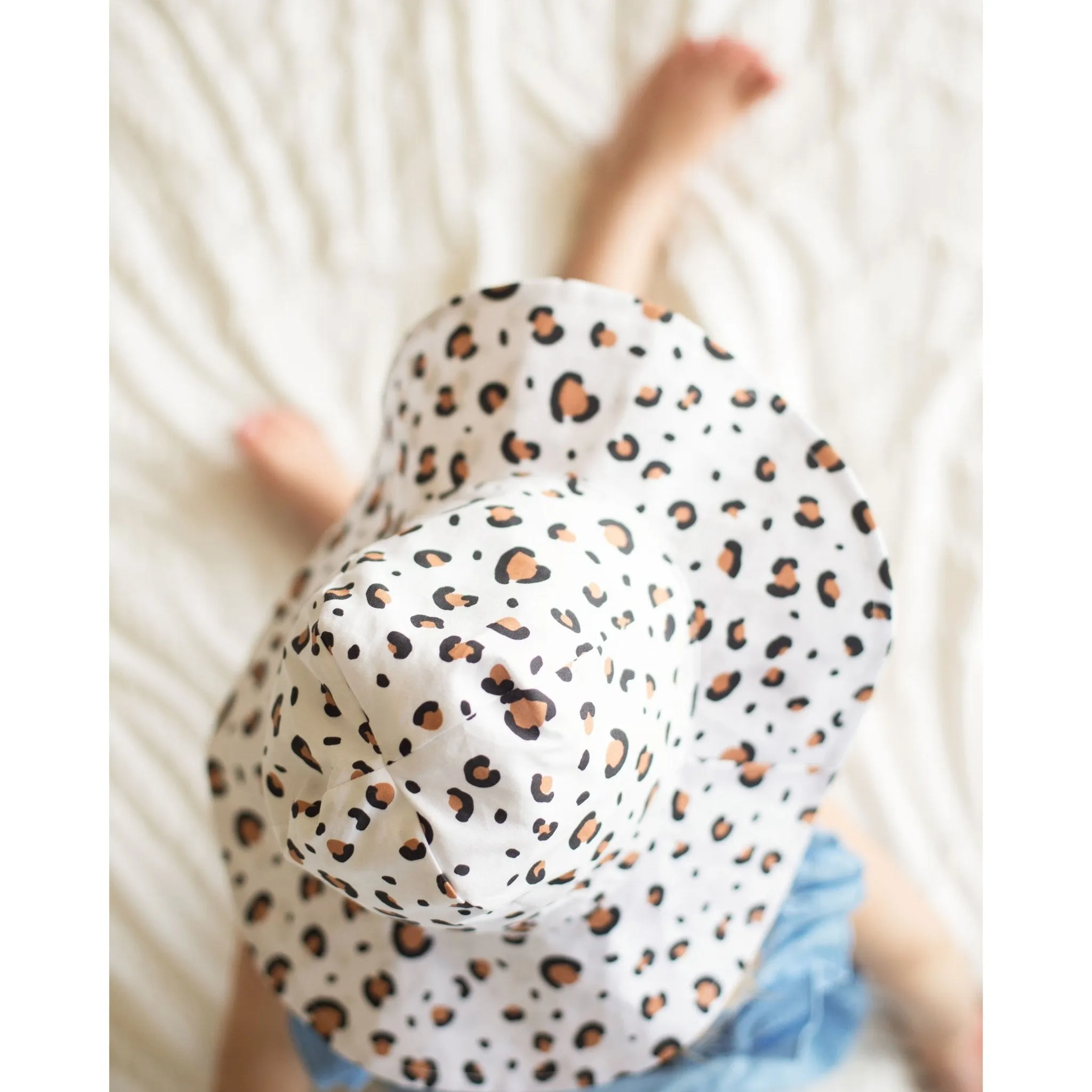 Cheetah Sunhat UPF 50  with Adjustable Breakaway Strap
