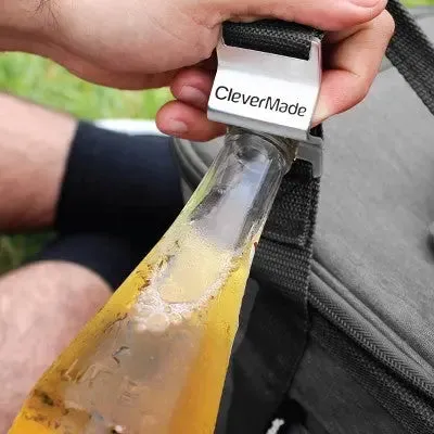 CleverMade Tahoe 21qt Collapsible Cooler with Shoulder Strap and Bottle Opener - Rose Gold