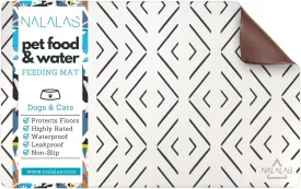 Crossed the Line Pet Food Mat