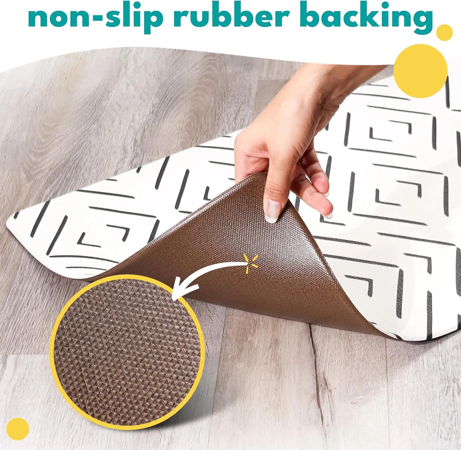 Crossed the Line Pet Food Mat