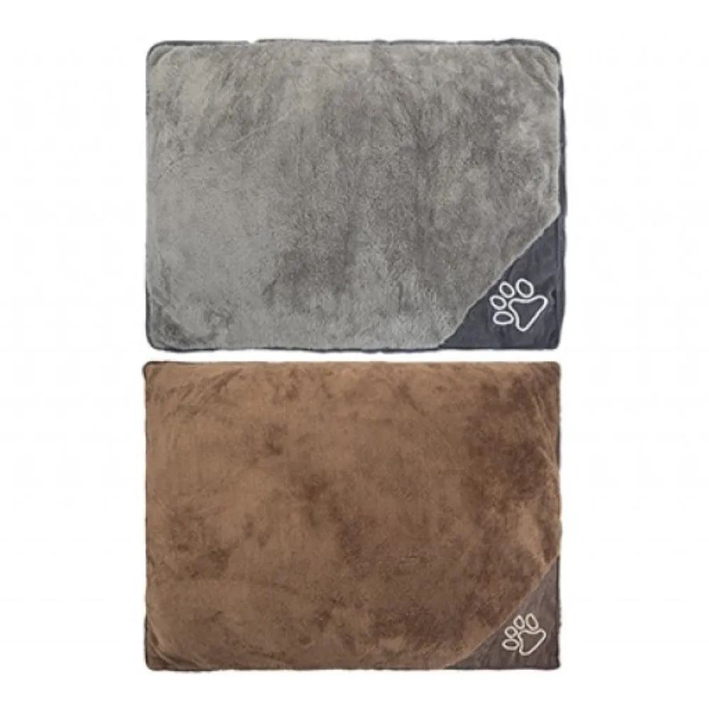 Crufts Corduroy & Plush Platform Bed | Medium