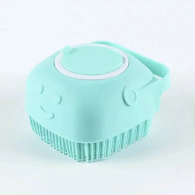 Dog Cat Bath Brush Bathroom Puppy Big Dog Cat Bath Massage Gloves Brush Soft Safety Silicone Pet Accessories for Dogs Cats Tools Mascotas Products