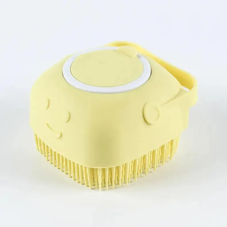 Dog Cat Bath Brush Bathroom Puppy Big Dog Cat Bath Massage Gloves Brush Soft Safety Silicone Pet Accessories for Dogs Cats Tools Mascotas Products