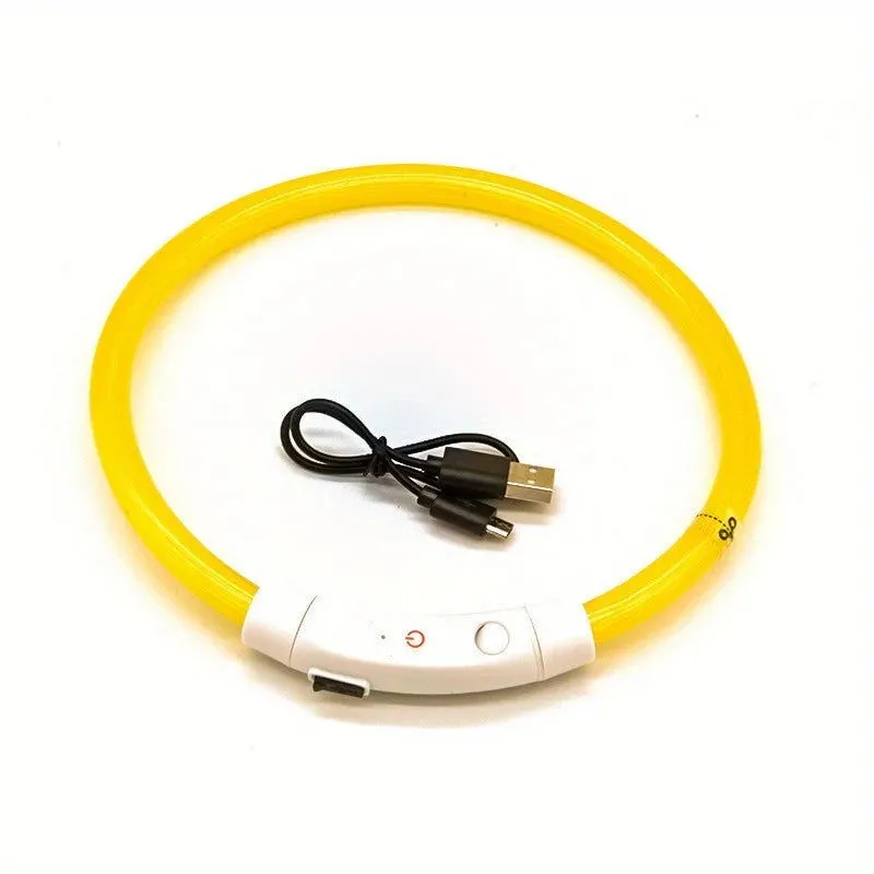 Dog glow collar
