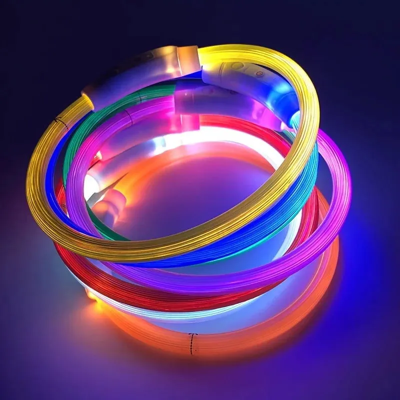 Dog glow collar