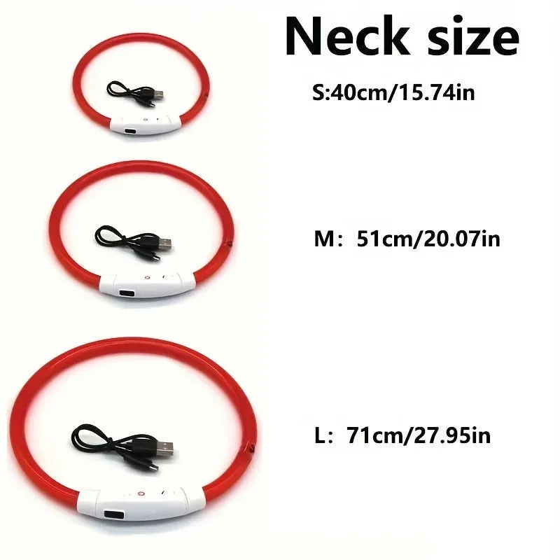 Dog glow collar