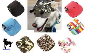 Dog Outdoor Adventure Gear Embroidered Pet Hat LoveWally Adjustable