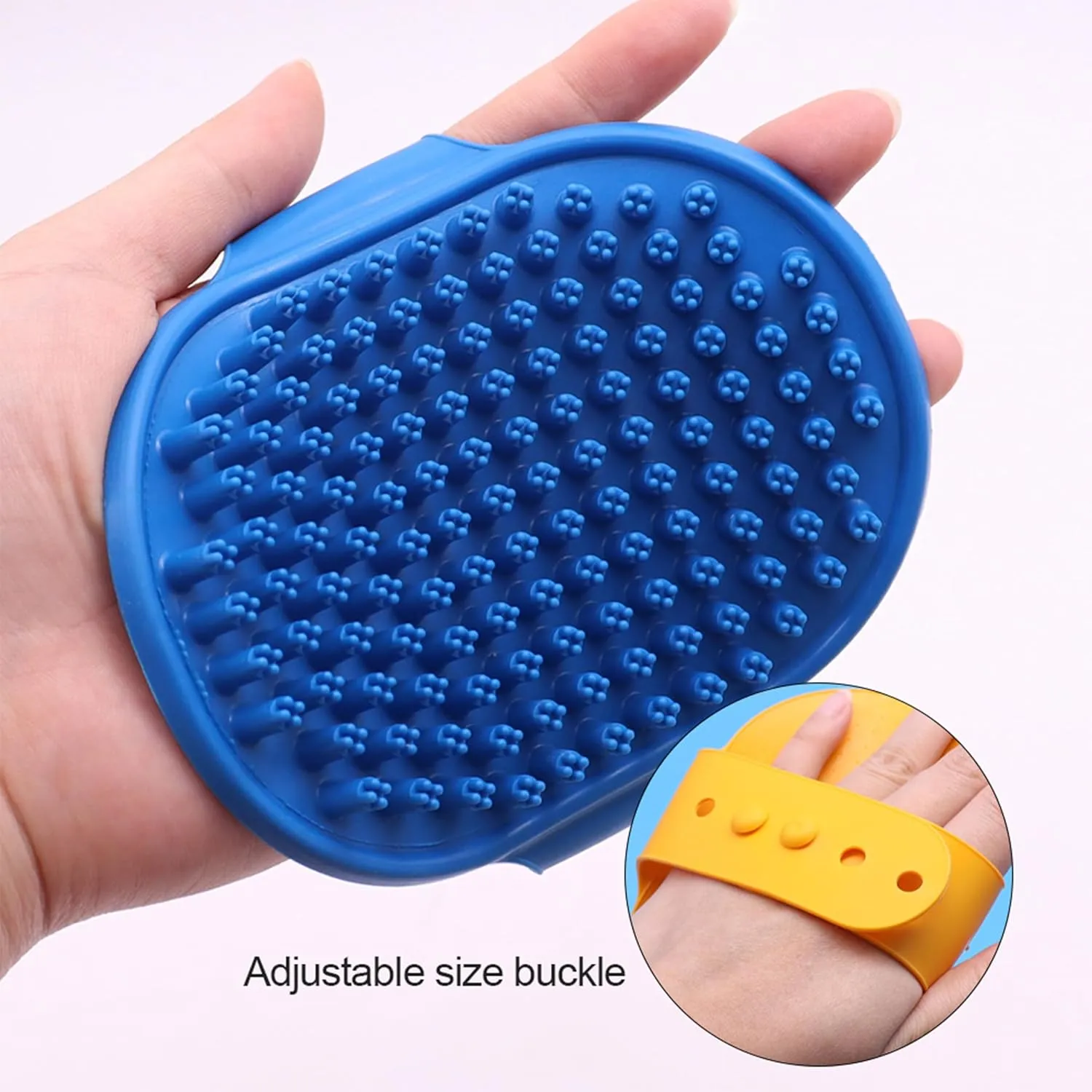 Dog Washing Gloves Brush for Pet: JOANGIHC 3PCS Dogs Shedding Wash Massage Gloves Grooming for Short Long Haired Dogs Cats (Light Green)
