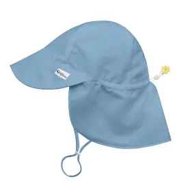 Eco Flap Kids Sun Hat UPF50  - Blue