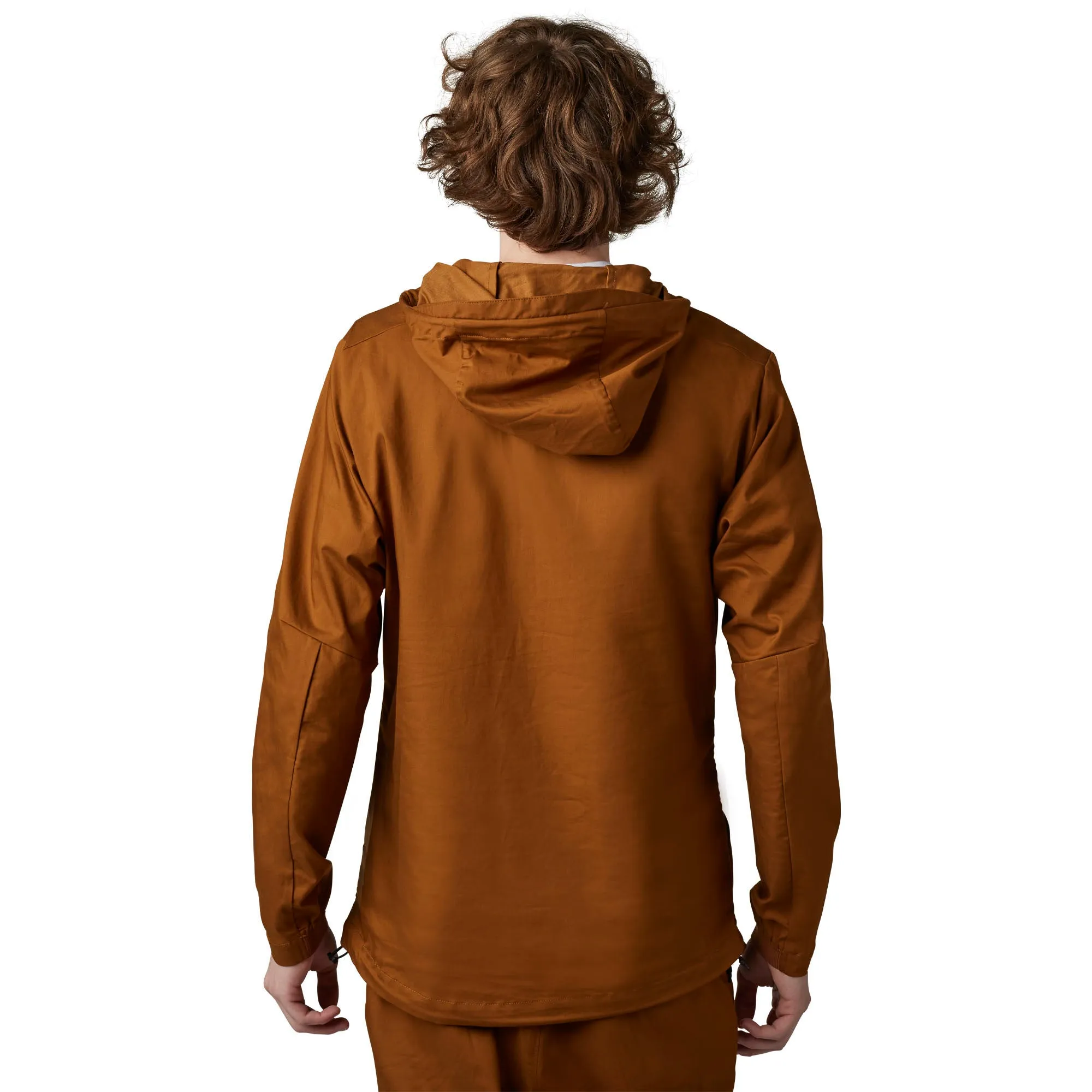 Fox Racing  Mens Survivalist 2.0 Anorak Jacket Repels Water Pullover Nutmeg