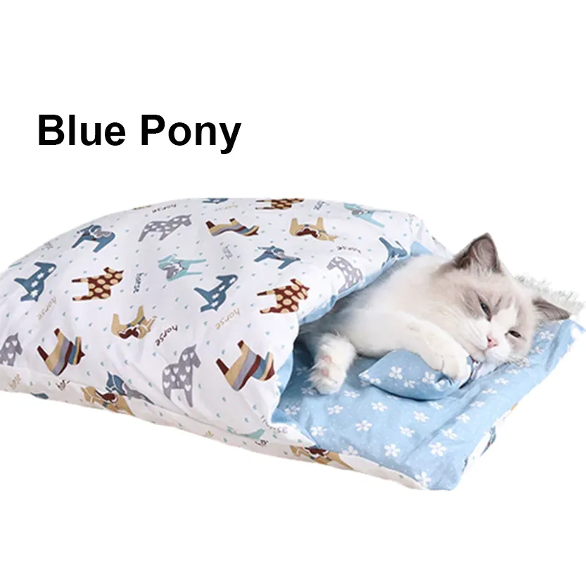 Funki Buys | Pet Beds | Cat Sleeping Bag | Japanese Cat Bed | S-L