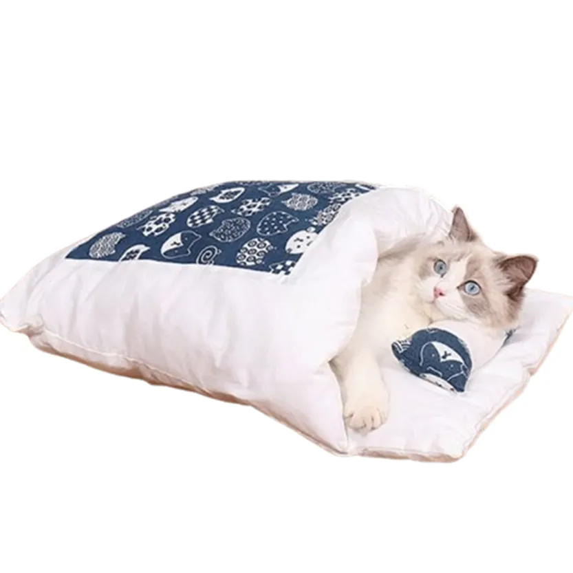 Funki Buys | Pet Beds | Cat Sleeping Bag | Japanese Cat Bed | S-L
