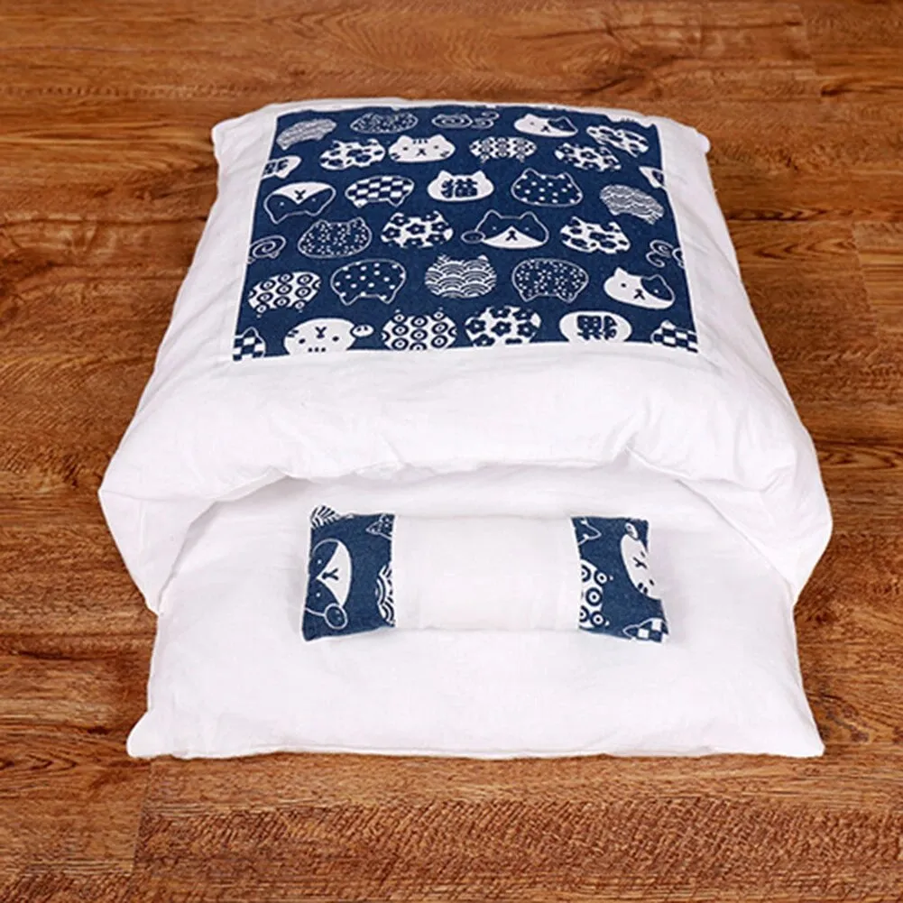 Funki Buys | Pet Beds | Cat Sleeping Bag | Japanese Cat Bed | S-L