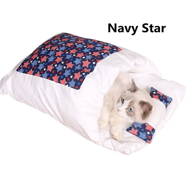 Funki Buys | Pet Beds | Cat Sleeping Bag | Japanese Cat Bed | S-L