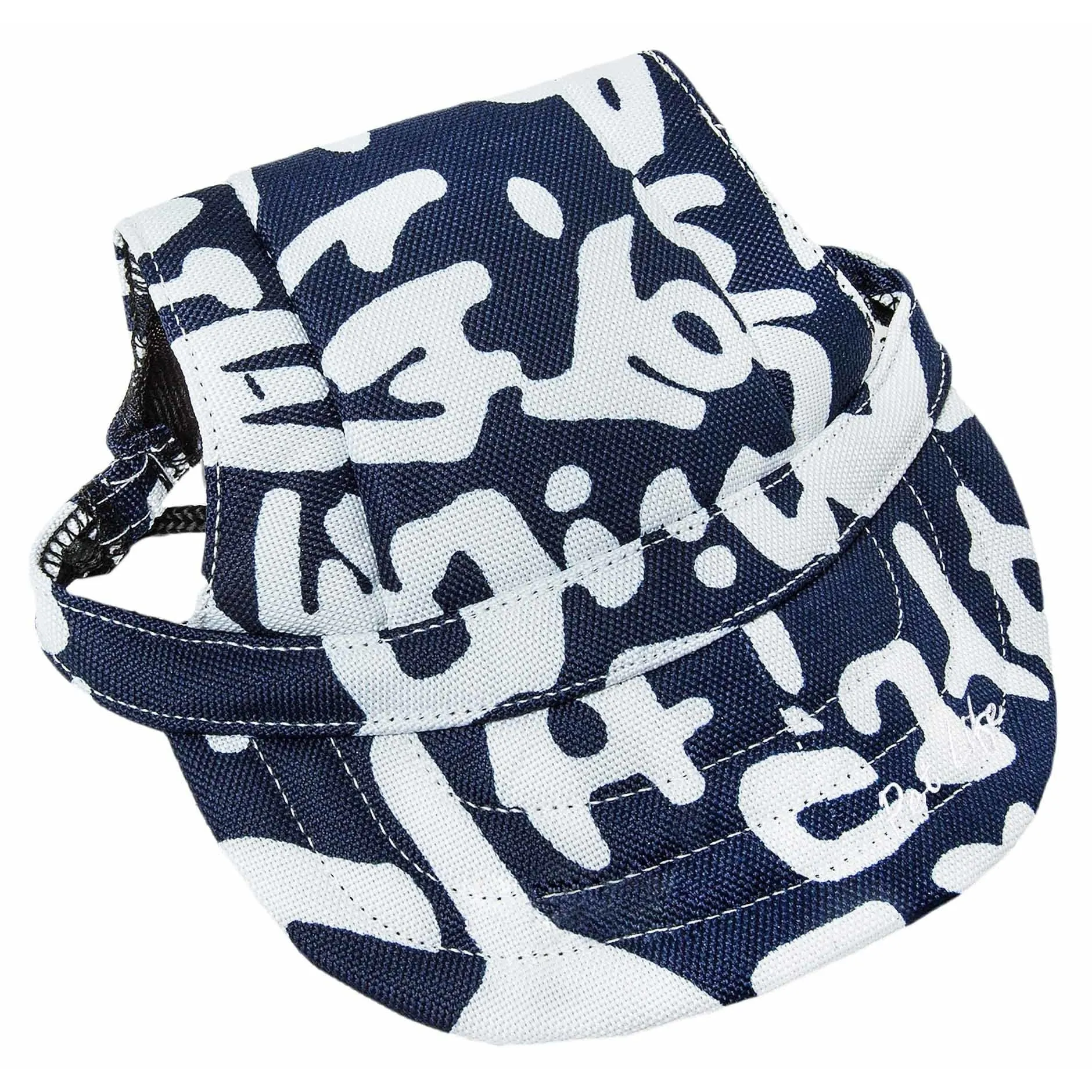 Graffiti Dog Hat with UV Protection Extras