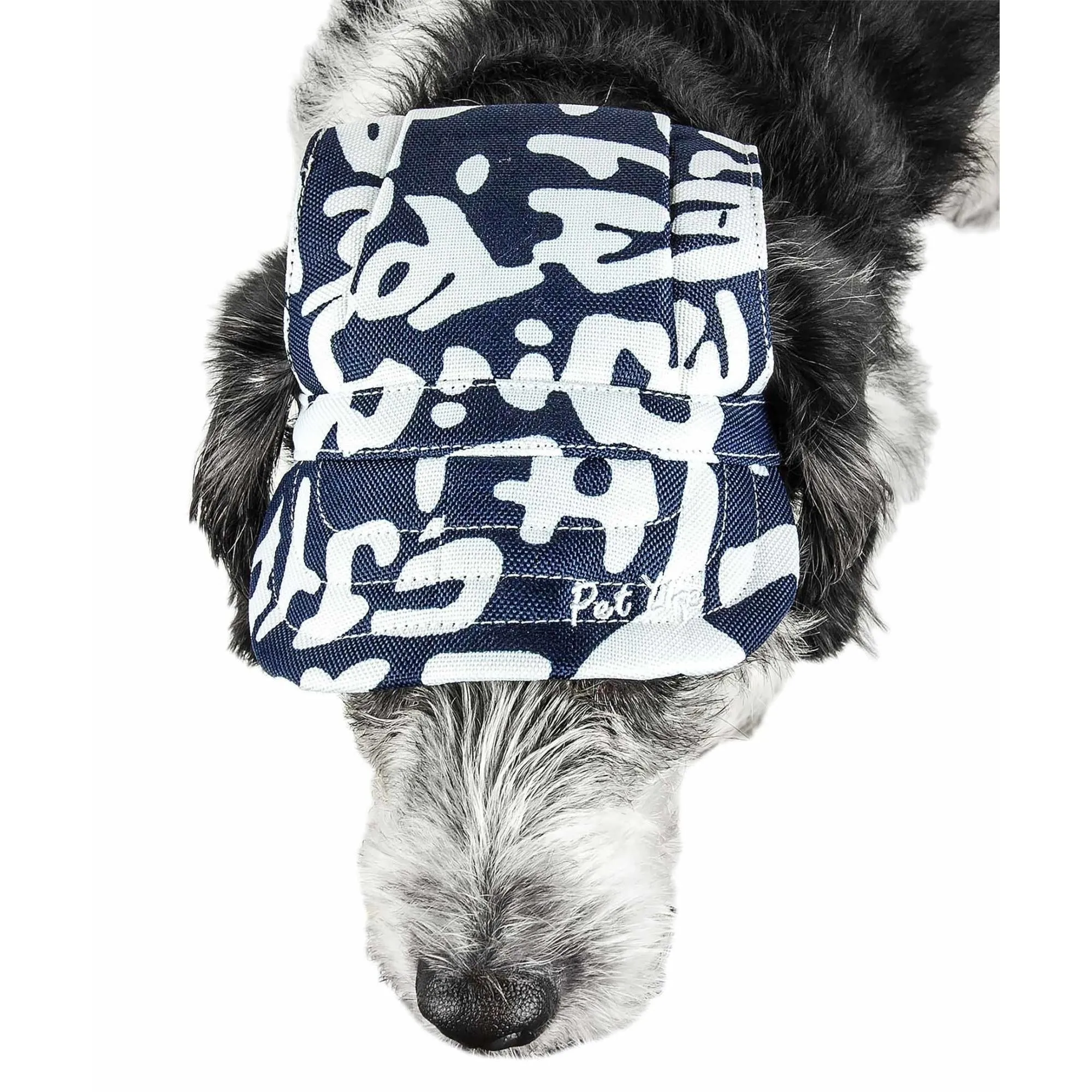 Graffiti Dog Hat with UV Protection Extras