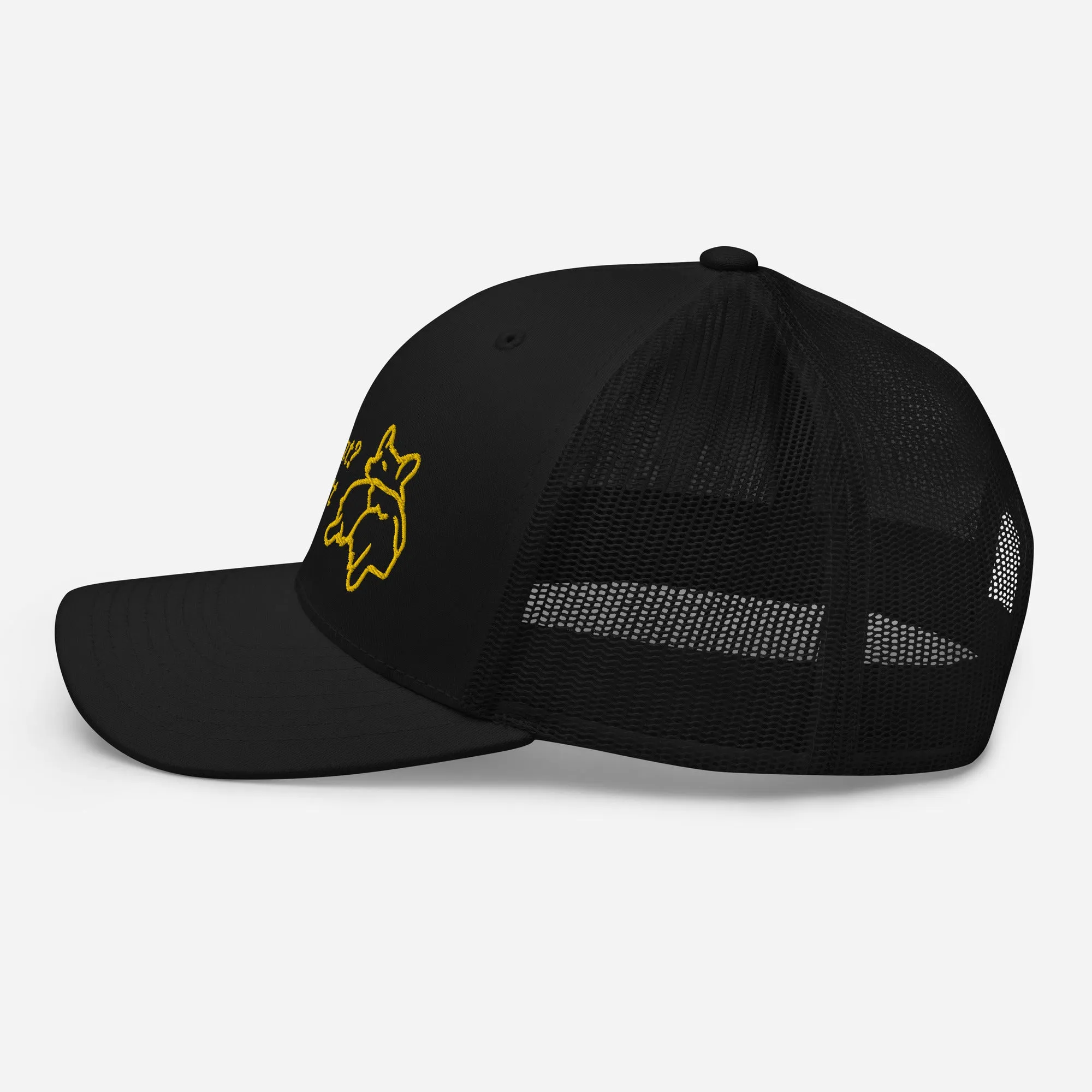 Guess What Corgi Butt Mesh Baseball Hat