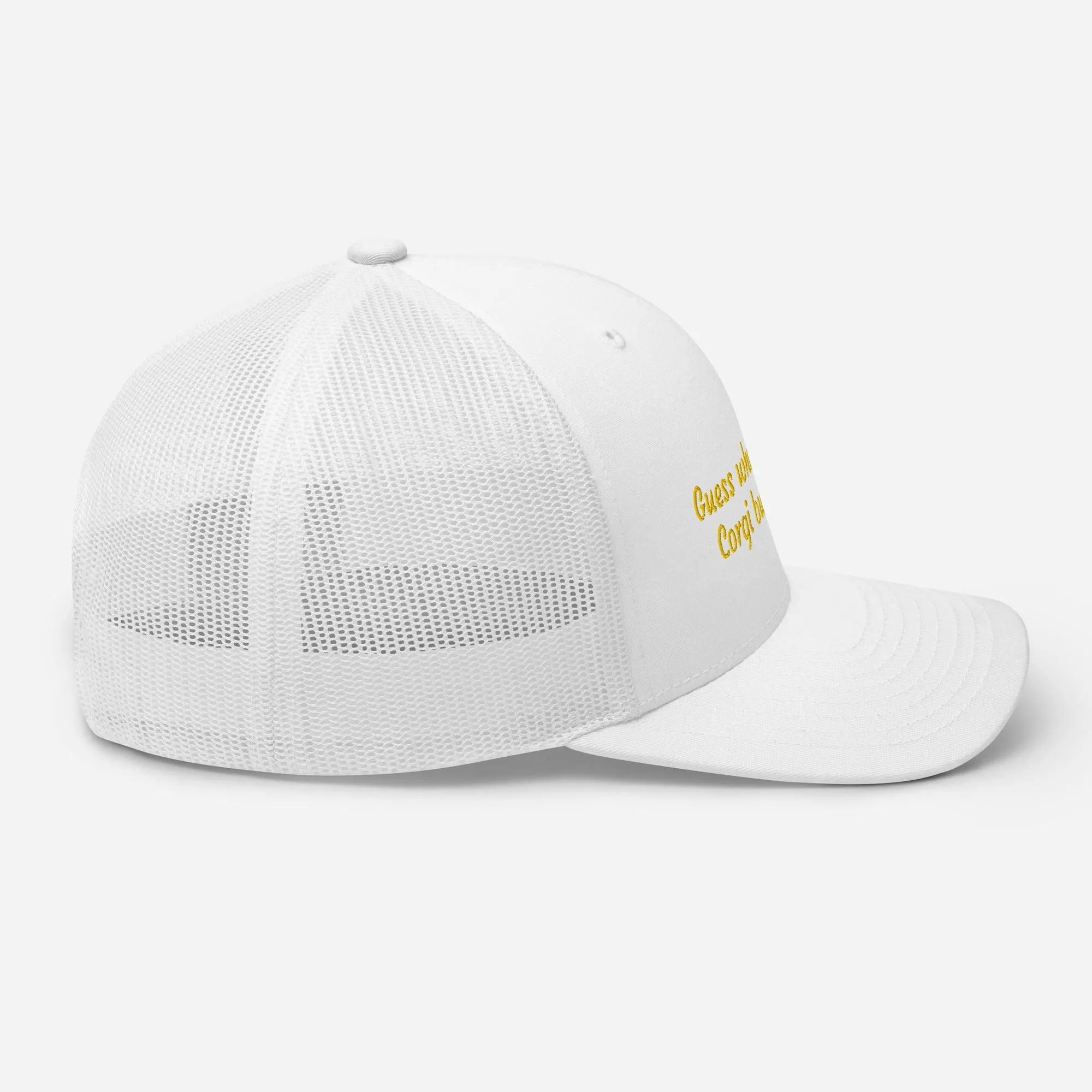 Guess What Corgi Butt Mesh Baseball Hat