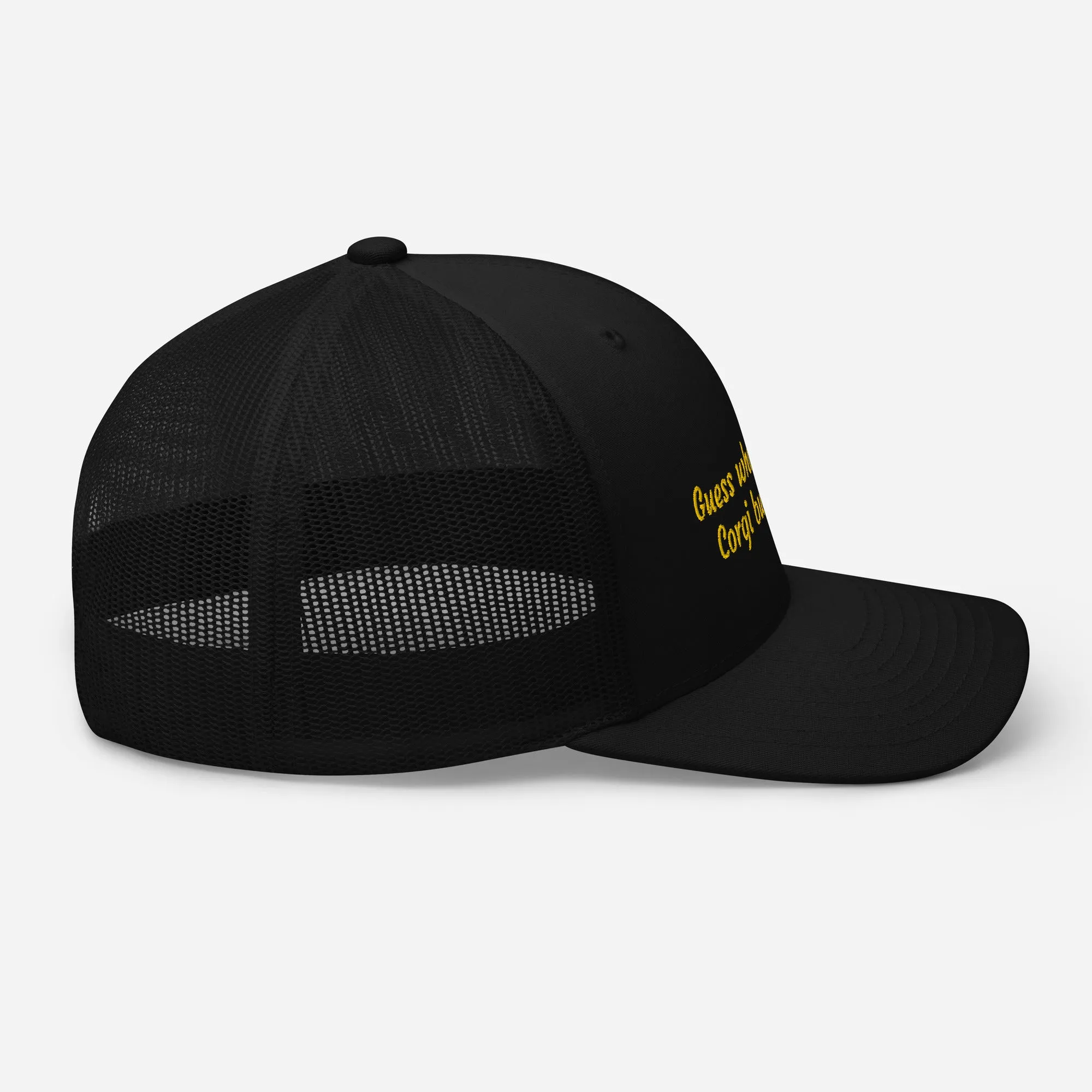 Guess What Corgi Butt Mesh Baseball Hat