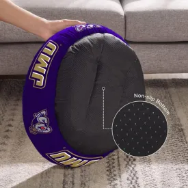 James Madison Dukes Plush Donut Dog Bed