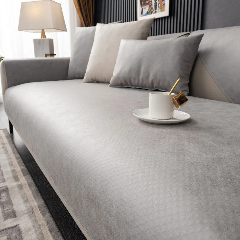 Jessa Faux Leather Waterproof Couch Sofa Cover