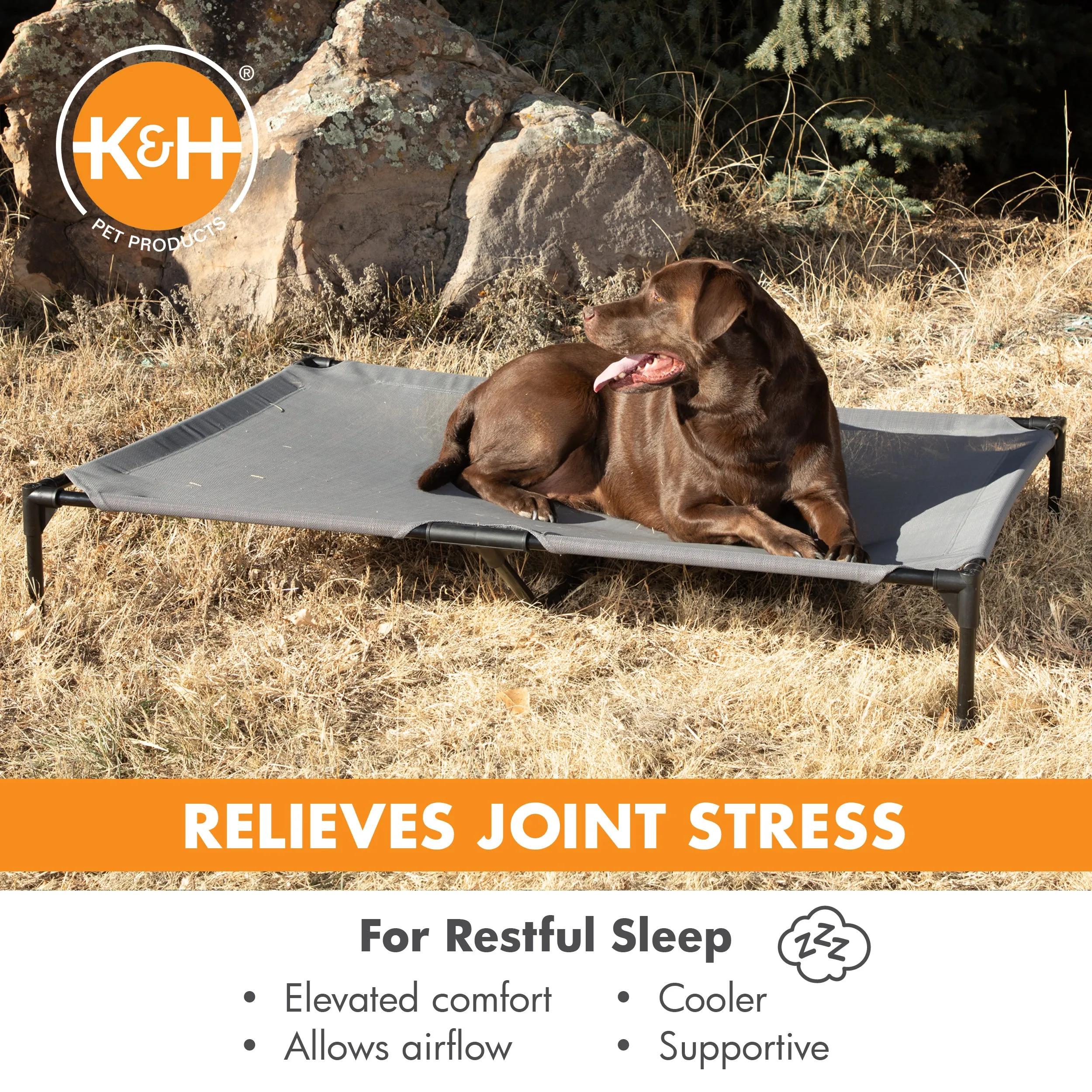 K&H All Season All Weather Dog Cot