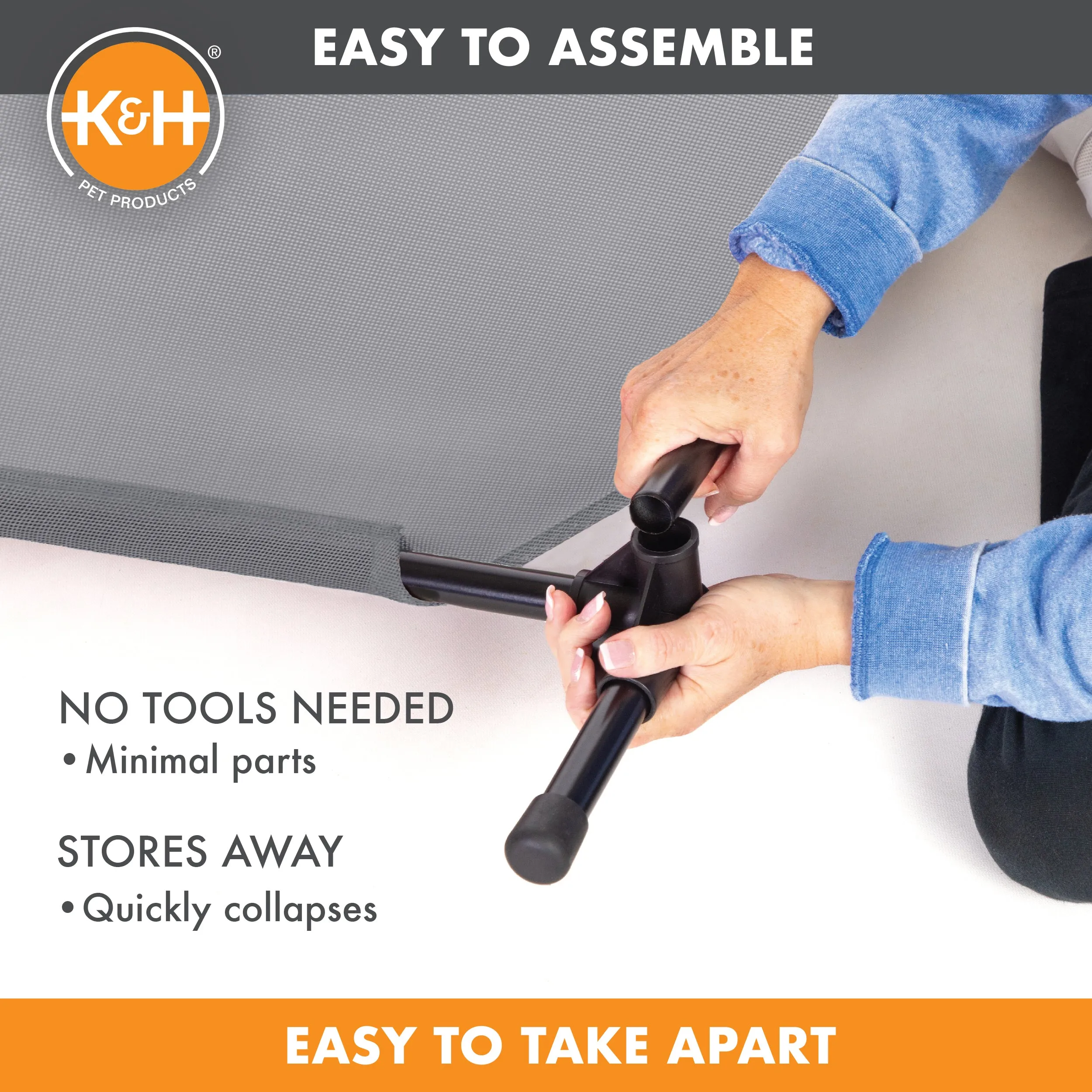 K&H All Season All Weather Dog Cot