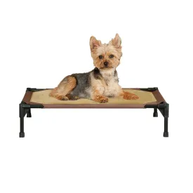 K&H Manufacturing Comfy Pet Cot 17"x 22", Small, Mocha/Tan