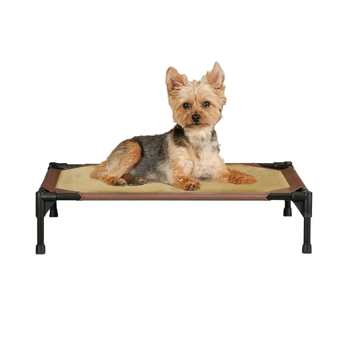 K&H Manufacturing Comfy Pet Cot 17"x 22", Small, Mocha/Tan