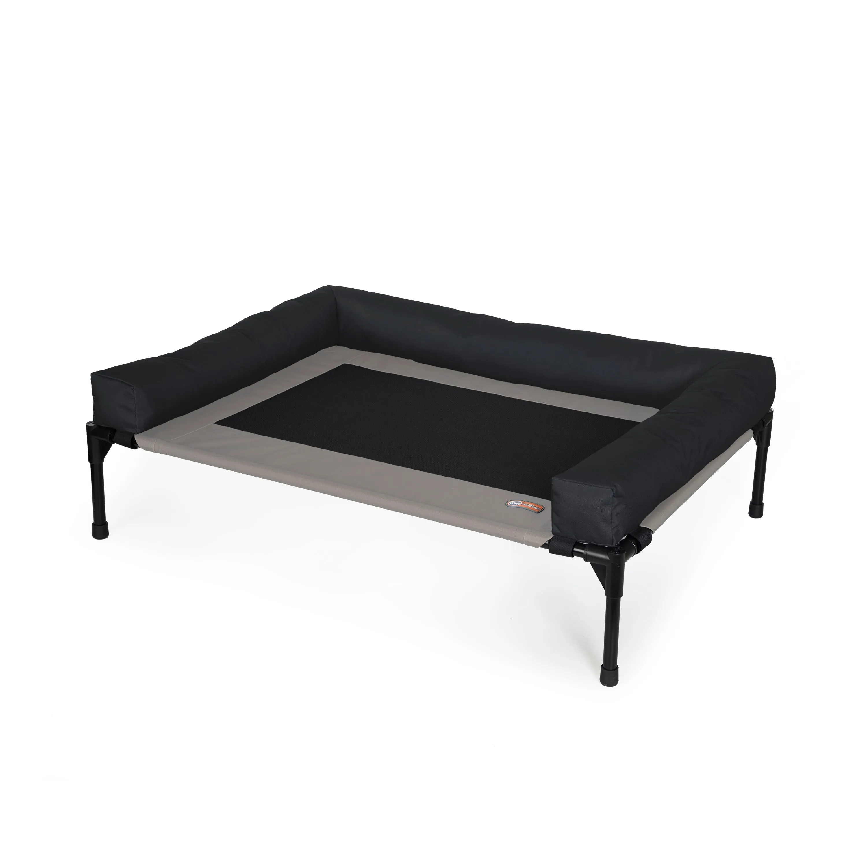 K&H Original Pet Cot with Black Bolster Bundle