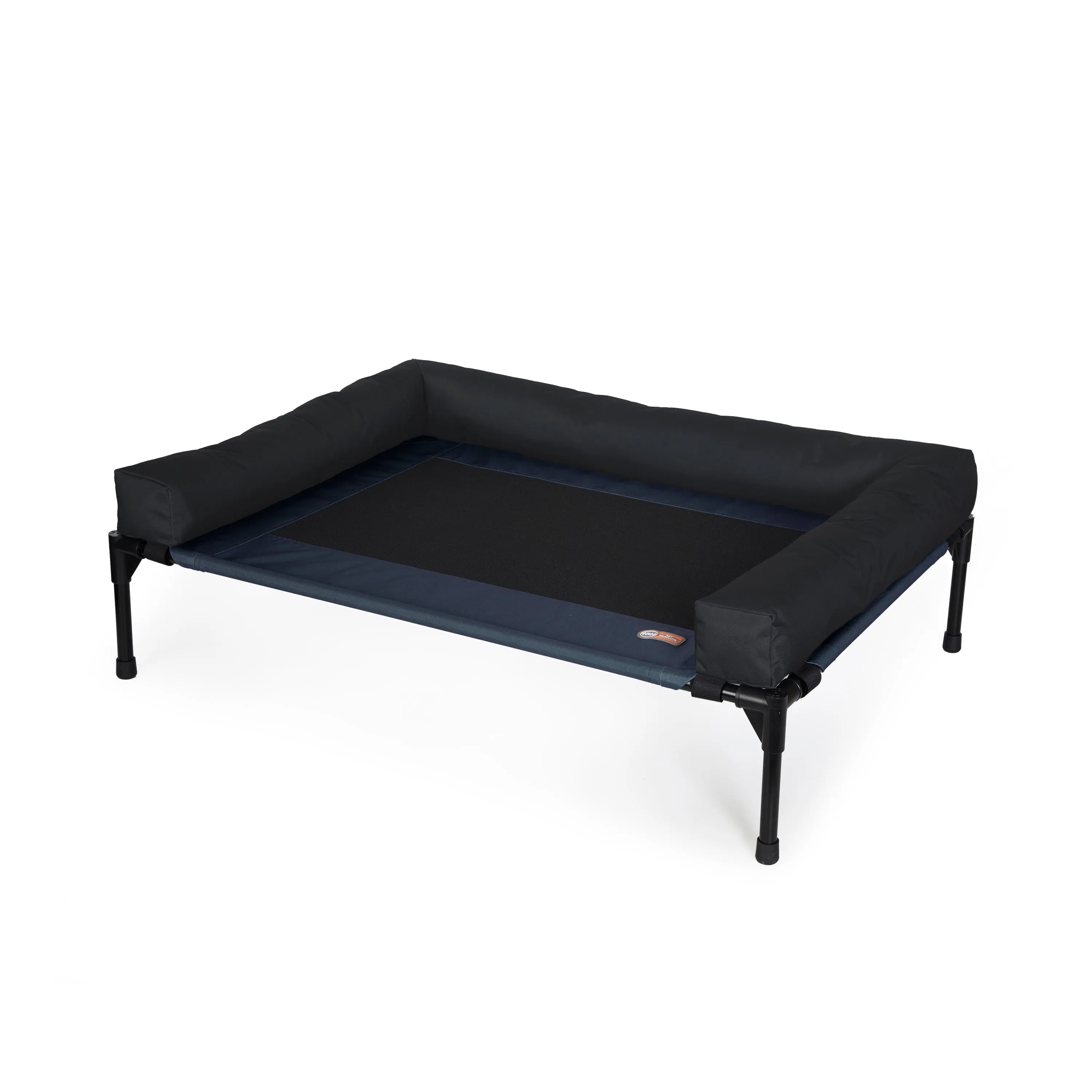 K&H Original Pet Cot with Black Bolster Bundle