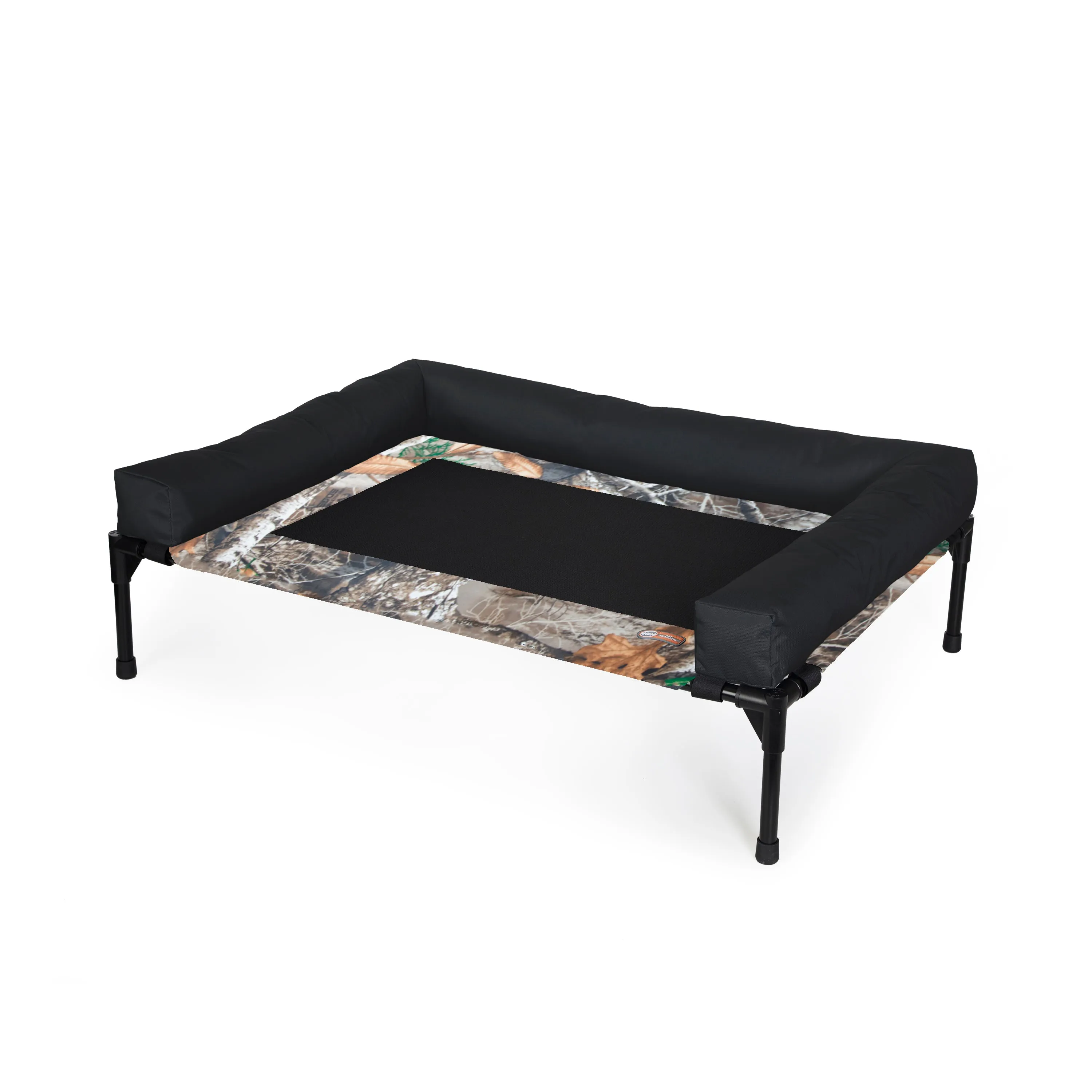 K&H Original Pet Cot with Black Bolster Bundle