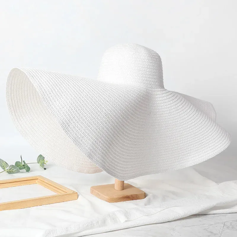 Large Summer Wide Brim Sun Hat 70cm
