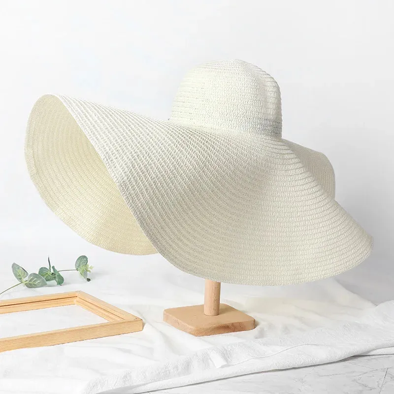 Large Summer Wide Brim Sun Hat 70cm