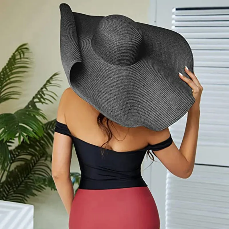 Large Summer Wide Brim Sun Hat 70cm